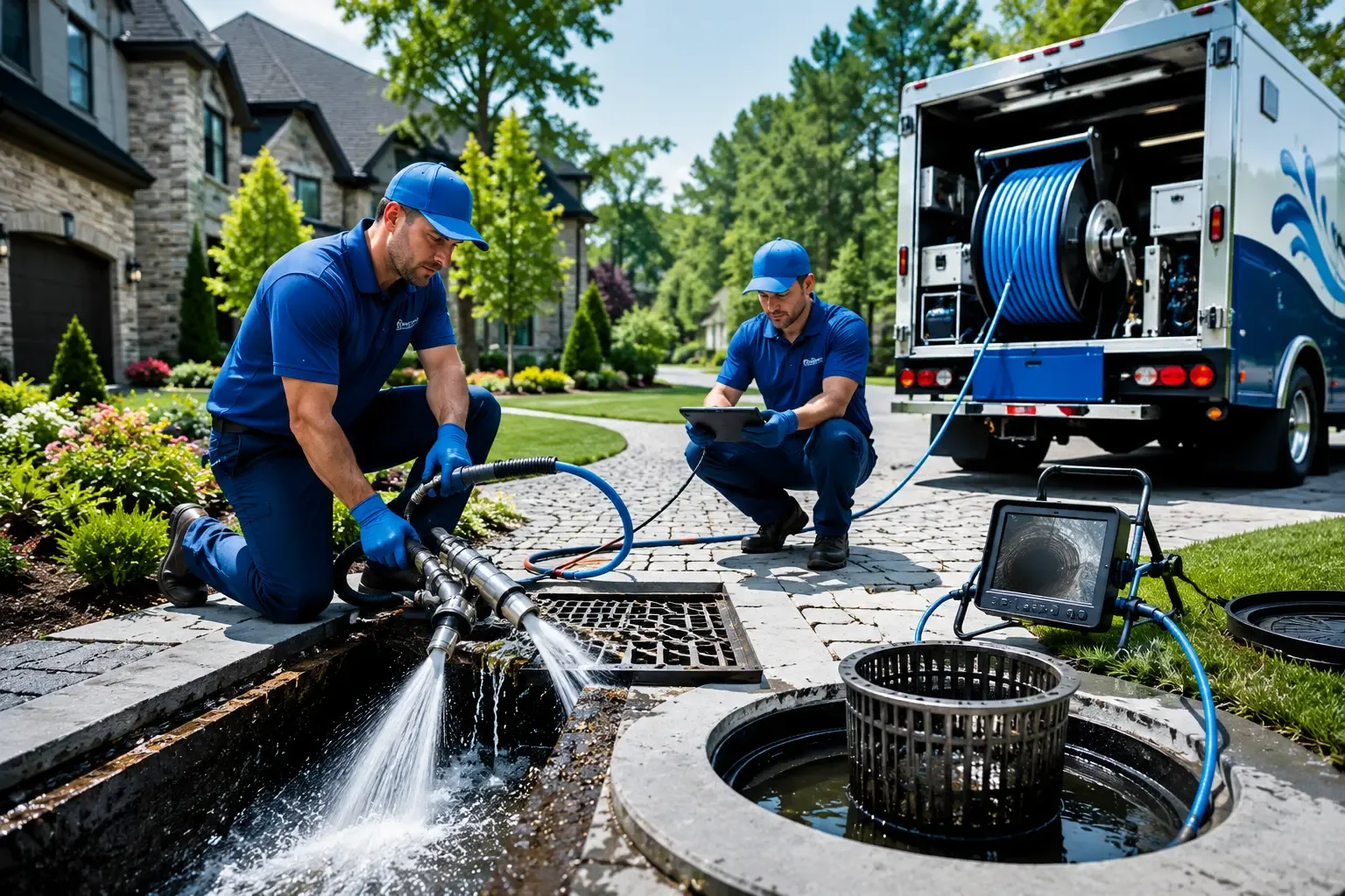 Local outdoor drain cleaning professionals in Fairview, UT
